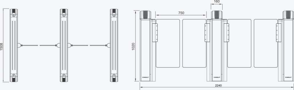 JSTD8132-21 - High Speed Gate JSTD8132-21,KARSUN,KARSUN ACCESS,Access Control,Biometric Access Control,Face Recognition Device,Parking,Auto Payment Machine,Boom Barrier Gate,LPR Camera,Parking Guidance,RFID Parking System,Rising Bollards,Ticket/Card Dispenser,Turnstile,Flap Turnstile,High Speed Gate,Sliding Turnstile,Swing Turnstile,Tripod Turnstile,Waist /Full Height Turnstile,Speed gate,Speed Gate Turnstile,Speed Gate Turnstile Price,Fast Speed Gate,Stadium High Speed Gat,Half Height Speed Gate,Speed Gate For Gym,Speed Gate For Office,High Speed Gate With Qr Code,Rfid Speed Gate,Entrance Turnstile High Speed,Fastlane Turnstile,Stadium High Speed Gate,peed gate turnstile Karsun Elegent High Speed gate JSTD8132-21 speed gates provide fast, reliable access control of your building's entrance without compromising on security, while seamlessly blending in to the aesthetics of the surrounding space. Our stylish speed gate offers exciting new materials, a selection of finishes and lighting effects. A stylish and flexible new design, adaptable to match any aesthetic requirements, while still retaining high level security features. KARSUN