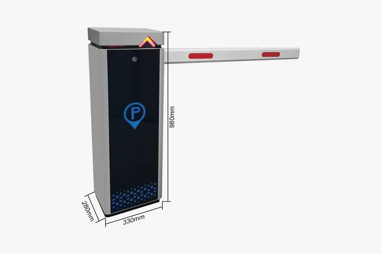 KS-DZ0023 - Karsun Access DC Brush-Less Boom Barrier Gate JS-LPRO1, KARSUN, KARSUN ACCESS, Access Control, Biometric Access Control, Face Recognition Device, Parking, Auto Payment Machine, Boom Barrier Gate, LPR Camera, Parking Guidance, RFID Parking System, Rising Bollards, Ticket/Card Dispenser, Turnstile, Flap Turnstile, High Speed Gate, Sliding Turnstile, Swing Turnstile, Tripod Turnstile, Waist /Full Height Turnstile, Parking Gate, Parking Barrier Gate, Boom Barrier, Parking Barrier, Barrier Boom Arm Gate, Parking Equipment, Automatic Boom Barrier Gate, DC Motor Barrier Gate, Car Park Barrier System KS-DZ0023 boom barrier gate provides a secure and convenient solution of stopping unauthorize vehicle or giving access to authorize vehicle, for parking lots with high traffic flow such as toll gate, shopping center, exhibition center, hospitals, airport etc. Previous Next Features Karsun DZ series boom Barrier gate is durable, accurate, flexible and safe. It assembles with aluminum alloy octagonal beam with the Max. Length of 6m, gate open/close time is 0.9s/1.5s/3s optional. Adopts 2nd generation DC brush-less mechanism, which merits for compact in structure, enhanced rigidity, and convenient for maintenance and operation. When the brake lever is in the horizontal or vertical state, the movement structure is completely self-locking, which can effectively protect the reducer from external impact. Compared with ordinary barrier gate mechanism, our failure rate can be reduced by about 20%. Anti-smashing function, rebound when encountering obstacles.Control Board in a Plastic box makes control board waterproof and dust-proof.All part is made by mold make the barrier gate accurate and stable.Safety- Loop detector: after vehicle passed the barrier will automatically close once the loop input was triggered. KARSUN